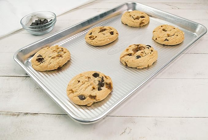 USA Pan Jelly Roll Pan, Heavy Duty Aluminized Steel, 14.1875 x 9.25, - Image 2