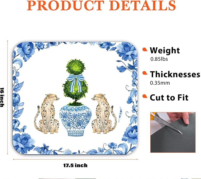 Chinoiserie Dish Drying Mat - Image 6