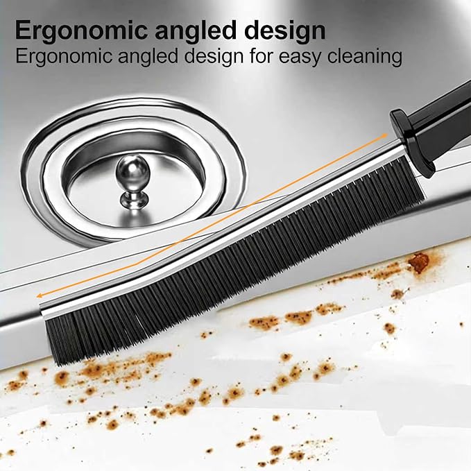 Crevice Cleaning Brush Set, Kitchen Sink Dead Corner, Window Gap, Floor Brush - Image 3