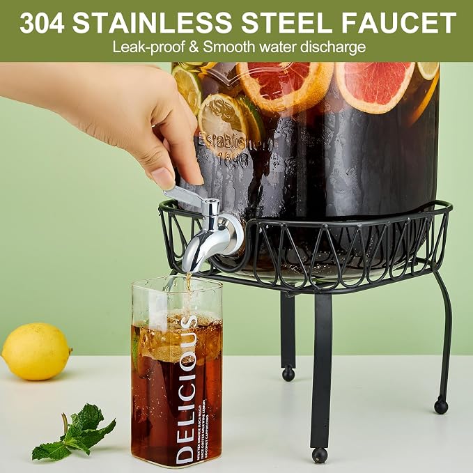 2 Gallon Beverage Dispenser - Image 4