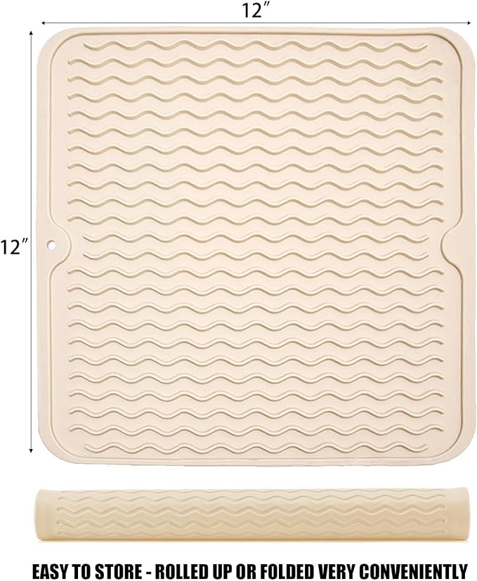 Silicone Dish Drying Mat for Multiple Usage, Easy clean, Eco-friendly, - Image 2