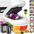 8 Blade All-in-1 Vegetable Chopper Mandoline Slicer by ukeetap