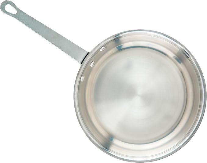 Winco Commercial-Grade Aluminium Fry Pan/Skillet, Mirror Finish - Image 8
