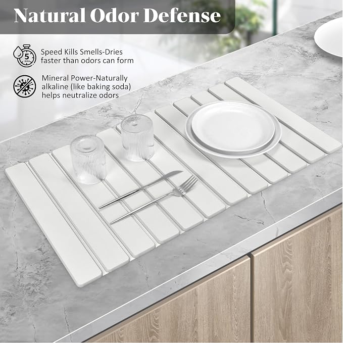 Extra Large Stone Dish Drying Mat - Image 3