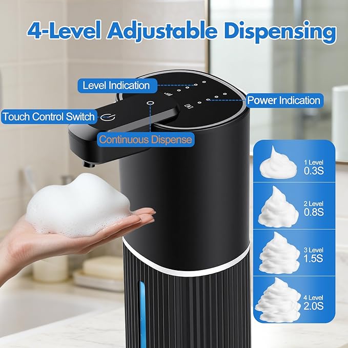 Automatic Soap Dispenser, Foaming Soap Dispenser Touchless - Image 4