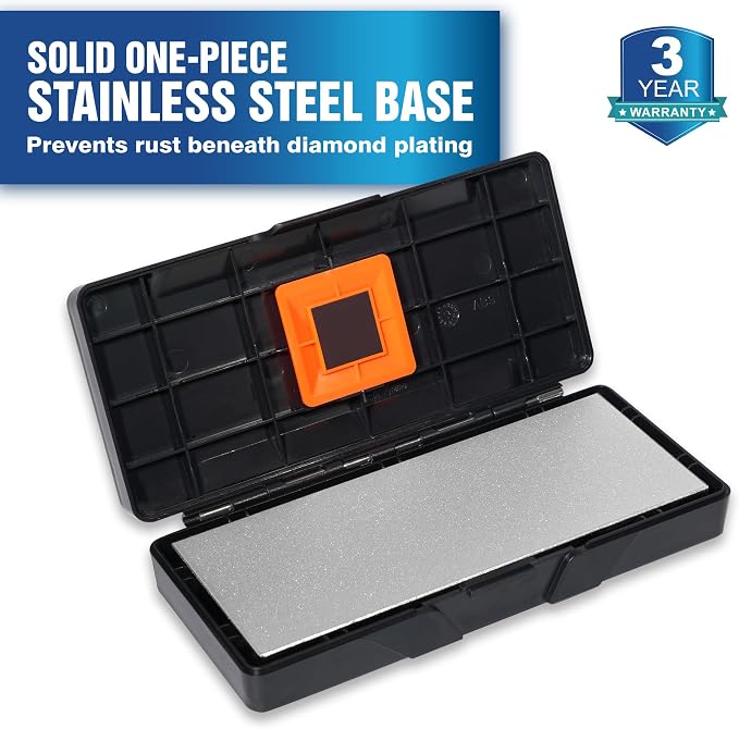 SHARPAL 156N Double-sided Diamond Sharpening Stone Whetstone Knife Sharpener | - Image 5
