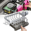Kitchen Sink Faucet Organizer Multifunction Sponge Holder Organizer Sink Drain by Unknown