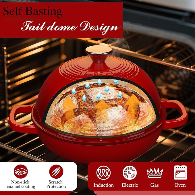 Enamelled Cast Iron Dutch Oven Pot – Dutch Oven Pot - Image 3
