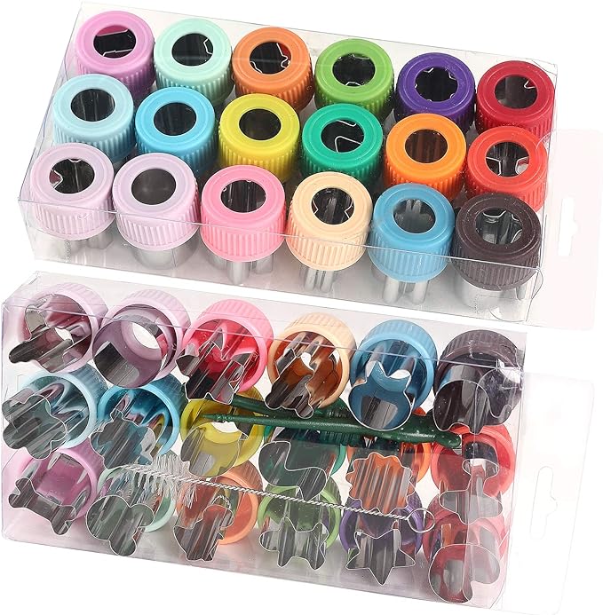 Vegetable Cutter Shapes Set Mini Sizes Cookie Cutters Set Fruit Cookie Pastry - Image 7