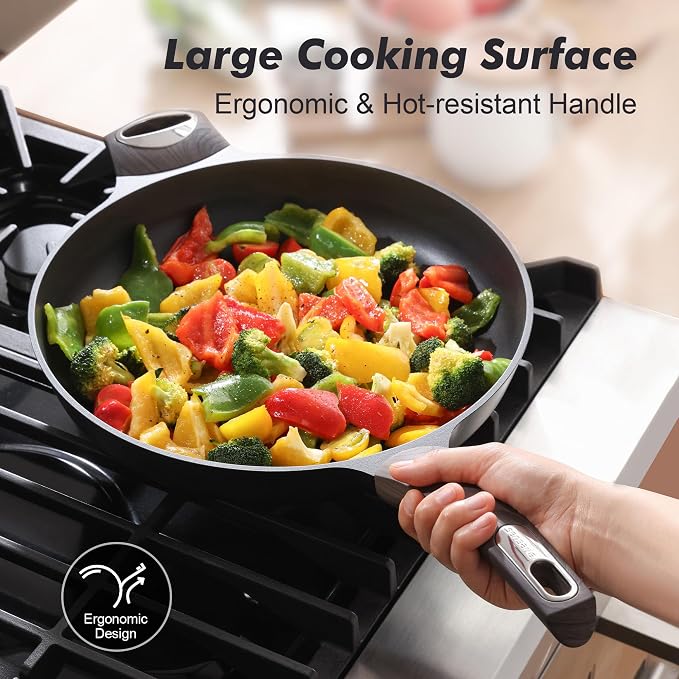 SENSARTE Ceramic Nonstick Frying Pan Skillet - Image 8
