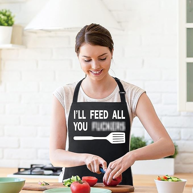 Xornis 100% Cotton Funny Apron - Image 6