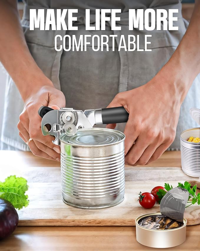 Multifunctional Can Opener Manual, Durable Heavy Duty Handheld Strong Can Opener - Image 7