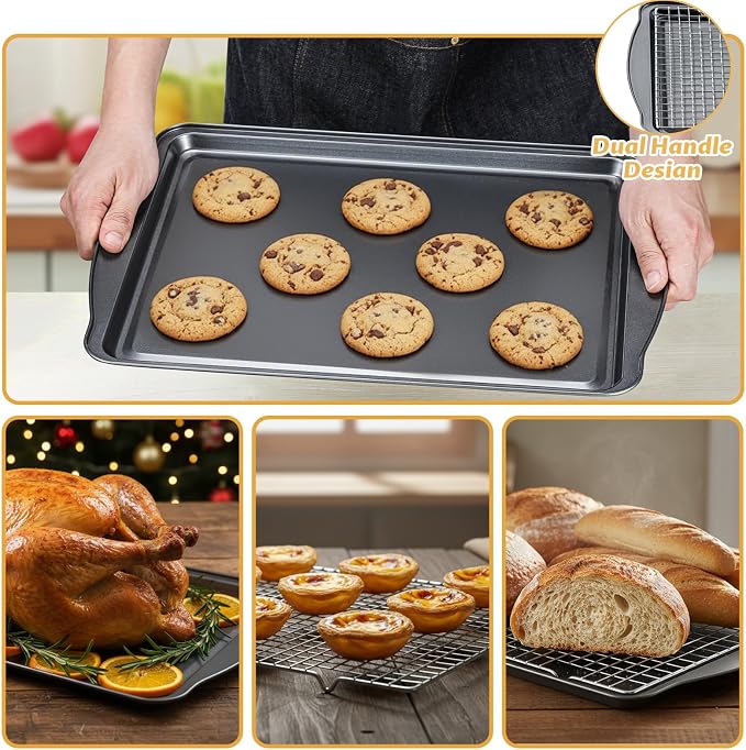 Baking Sheet with Cooling Rack - Image 6