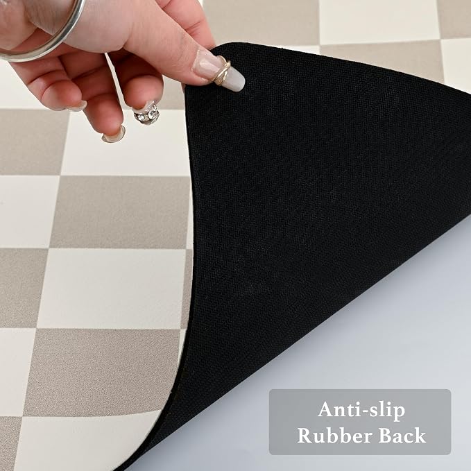 Ohocut Checkered Dish Drying Mat - Image 7