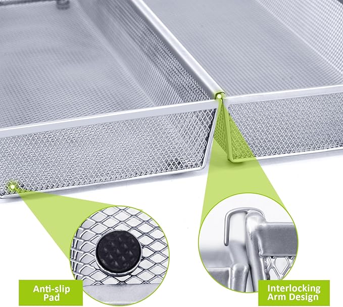 Neudeco Silverware Drawer Organizer, Utensil Organizer - Image 3