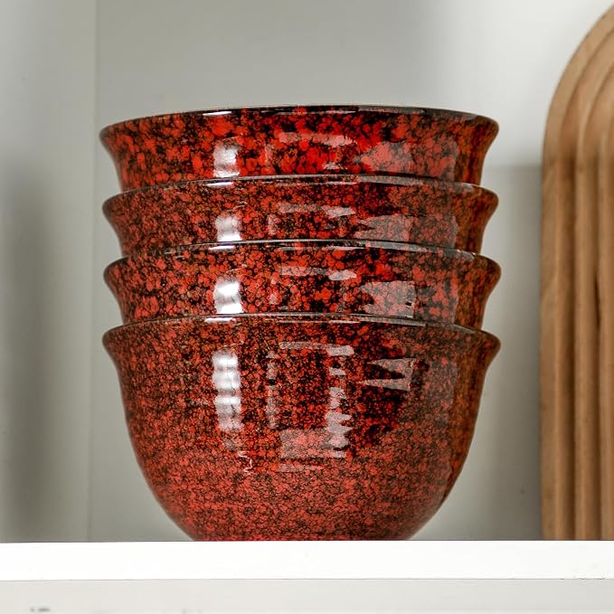 HASENSE Ceramic Soup Bowls, 40 Oz Serving Bowls Set of 4, Cereal Bowls - Image 6