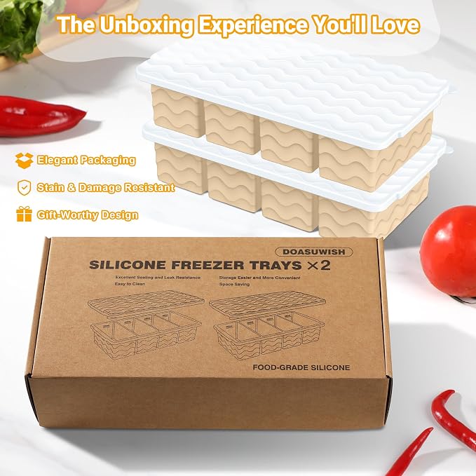 Doasuwish Silicone Freezer Tray - Image 7
