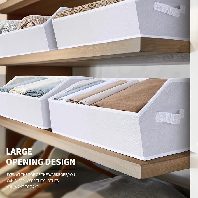 Homsorout Closet Baskets for Shelves - Image 3