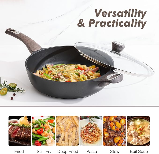 SENSARTE Nonstick Frying Pan Skillet - Image 5