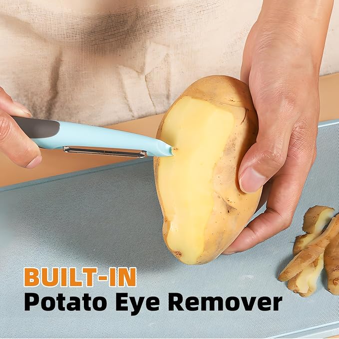 Trez Treamer Vegetable Peelers for Kitchen, Ultra-thin Peeling - Image 4