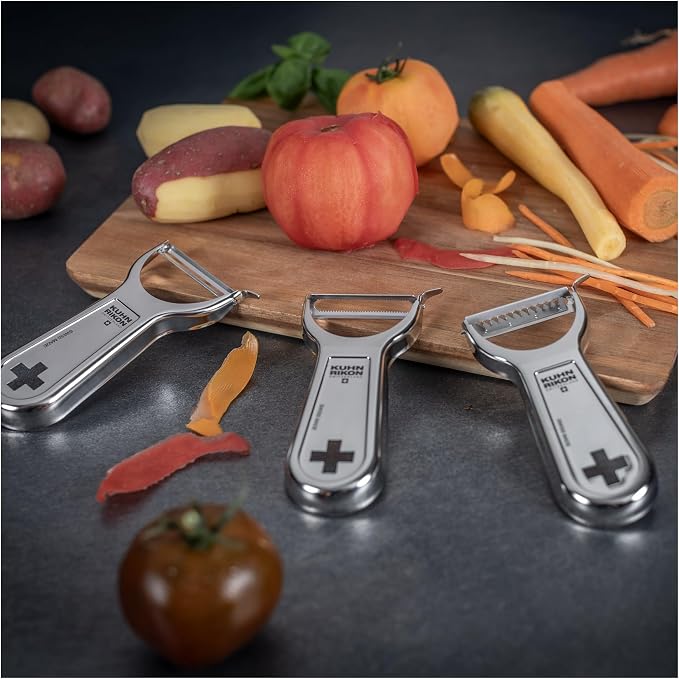 Kuhn Rikon "Swiss Metallic" Julienne Cross Peeler - Image 5