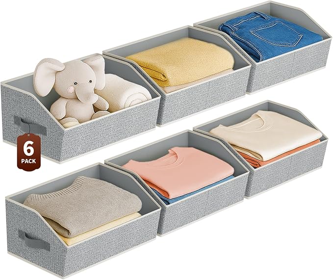 Homsorout Large Closet Organizers and Storage Bins by Homsorout