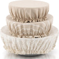 Beautiful Linen Cotton Blend Bowl Covers by KIBAGA