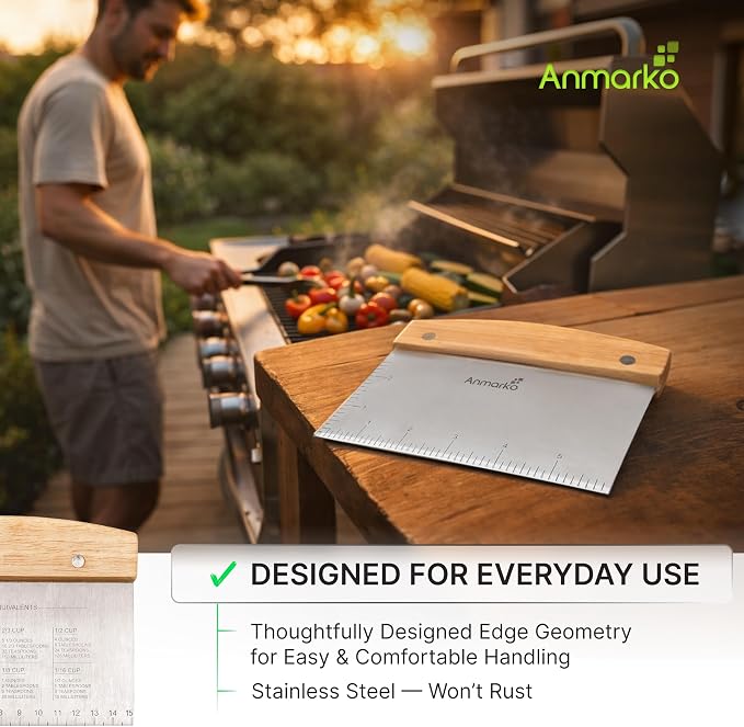 Dough Cutter for Bread and Pizza Dough - Image 9