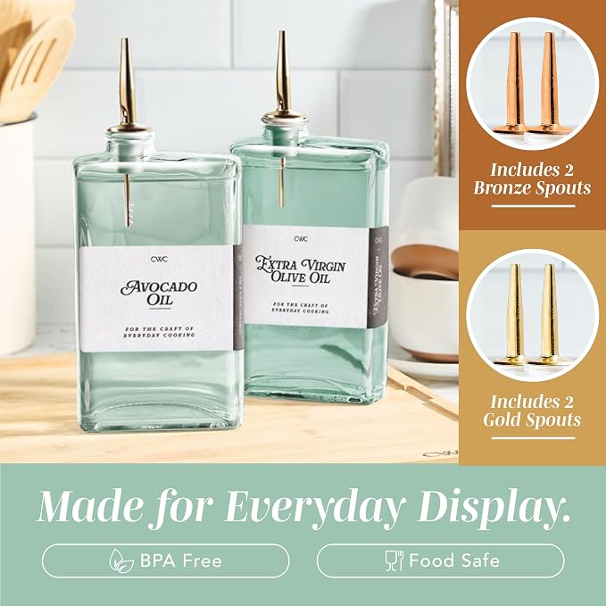 COOK WITH COLOR Olive Oil Dispenser Bottle - Image 4