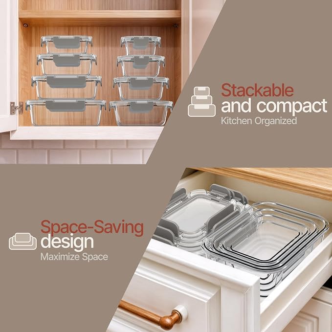 Bakken Borosilicate Glass Food Storage Containers - Image 9