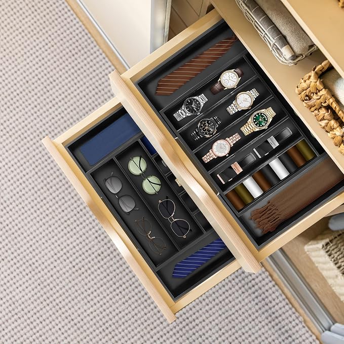 Large Premium Bamboo Silverware Organizer - Image 9