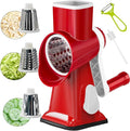YOUCZON Rotary Cheese Grater Multi-Purpose Stainless Steel Cheese Shredder by YOUCZON