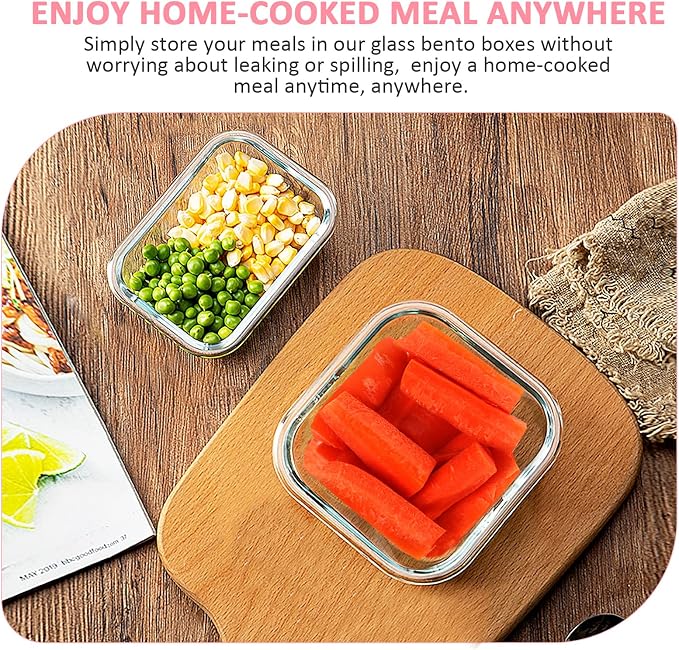 KOMUEE 24 Pieces Glass Food Storage Containers Set, Meal Prep Containers - Image 5