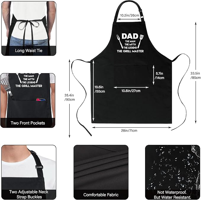 Xornis 100% Cotton Funny Apron - Image 3