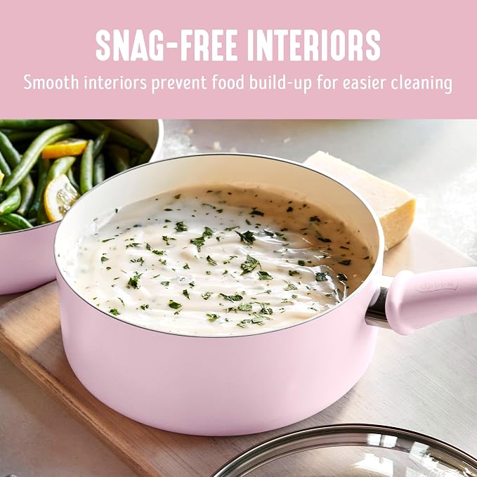 GreenLife 2.5QT Nonstick Saucepan - Image 5