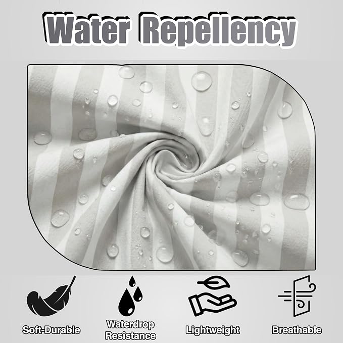 TOSHEX Kitchen Apron Waterdrop Resistant Cotton Apron - Image 4