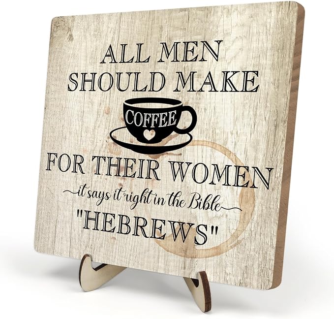 Coffee Bar Sign Plaque, Coffee Signs by DMADNF