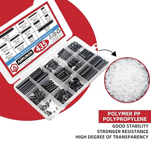435-Piece Roll Pin Assortment Kit - Image 5