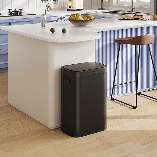 WLIVE 13 Gallon Trash Can, 50 Liter Large Capacity Motion Sensor Automatic - Image 2