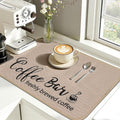 Findosom Dish Drying Mat, Cuttable Drying Mat by Findosom
