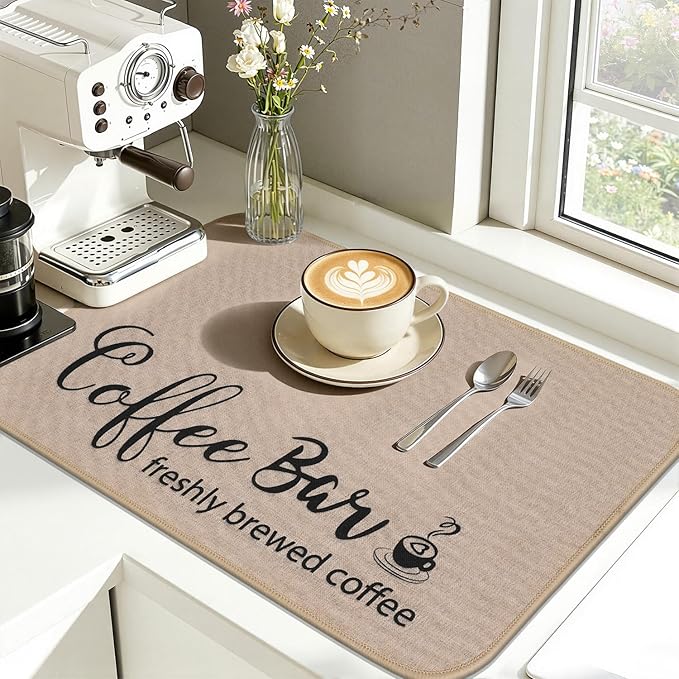 Findosom Dish Drying Mat, Cuttable Drying Mat - Image 4