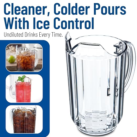Carlisle FoodService Products 553807 Plastic Pitcher, 48 Ounces - Image 6