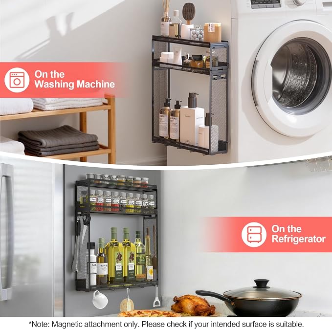 Docnest 3 Tier Magnetic Spice Rack - Image 6