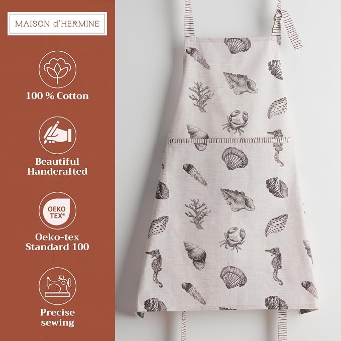 Maison d' Hermine 100% Cotton Apron - Image 2