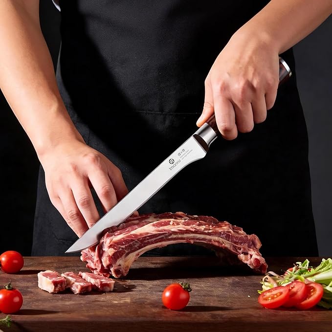 imarku 3 Piece Knife Set, Professional Japanese High Carbon Stainless Steel - Image 6