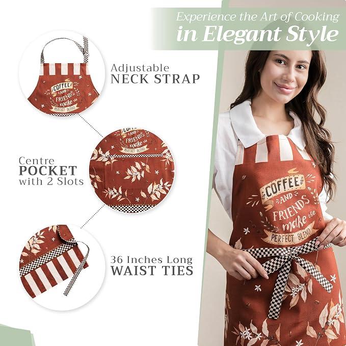 Maison d' Hermine 100% Cotton Apron - Image 5