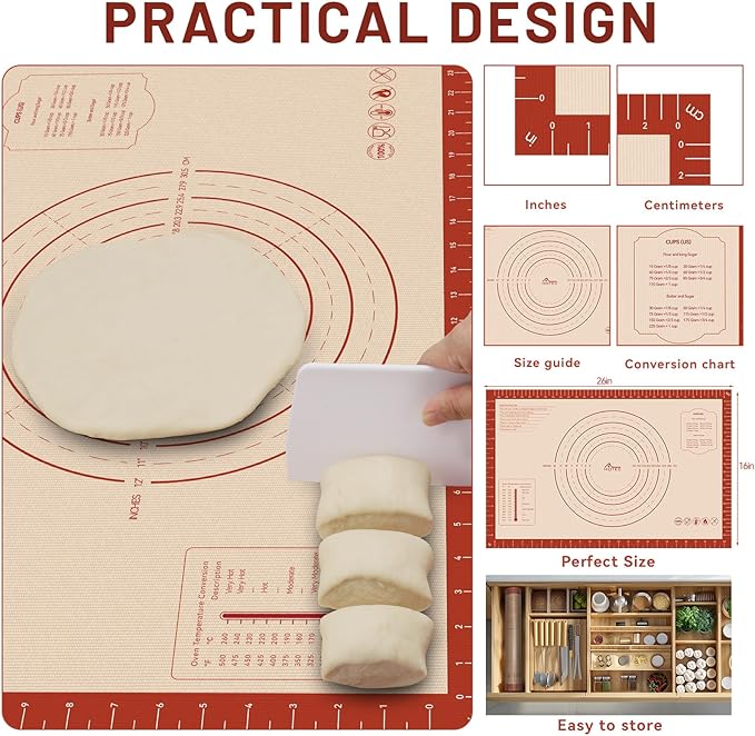 HOTEC Silicone Baking Mat - Image 5