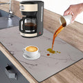 Dish Drying Mats for Kitchen Counter, 24"x16" Absorbent Coffee Bar