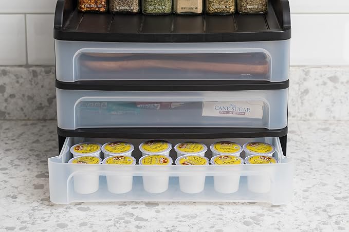 IRIS USA Plastic Desk Top 3-Drawer Storage Organizer - Image 7