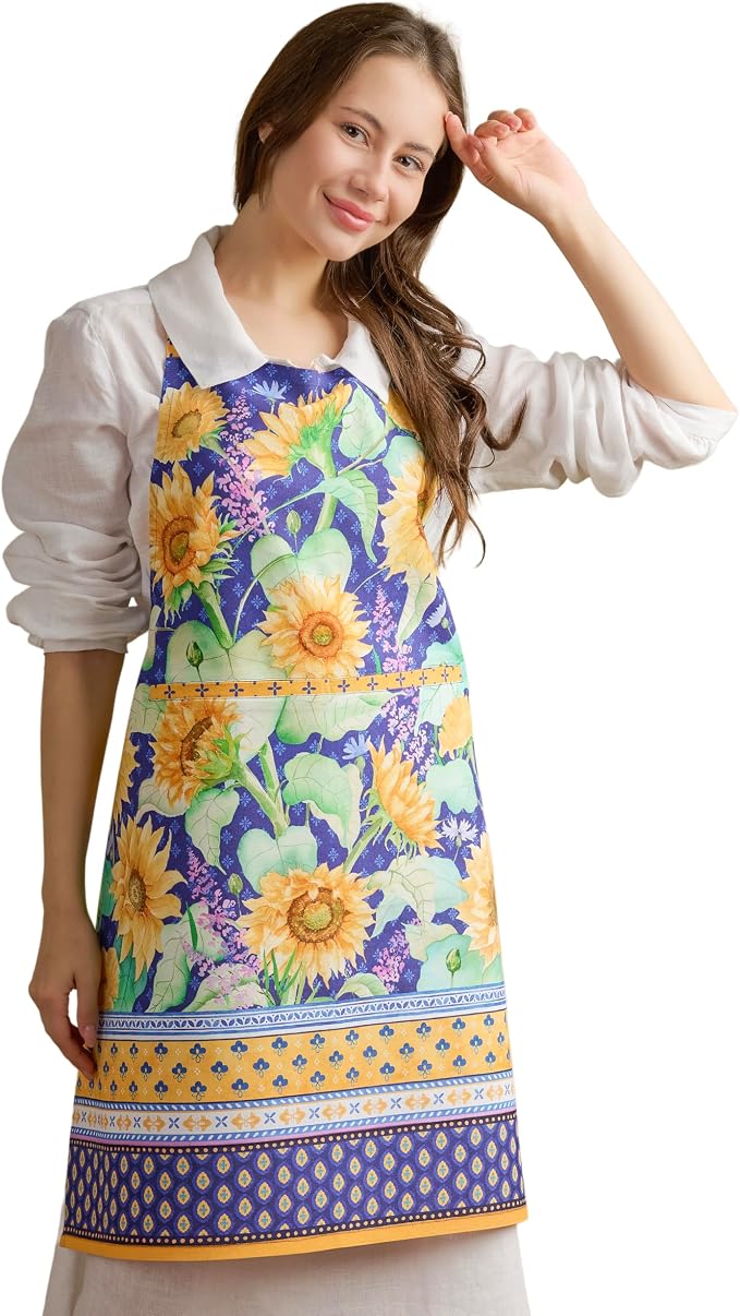 Maison d' Hermine 100% Cotton Apron by MaisondHermine